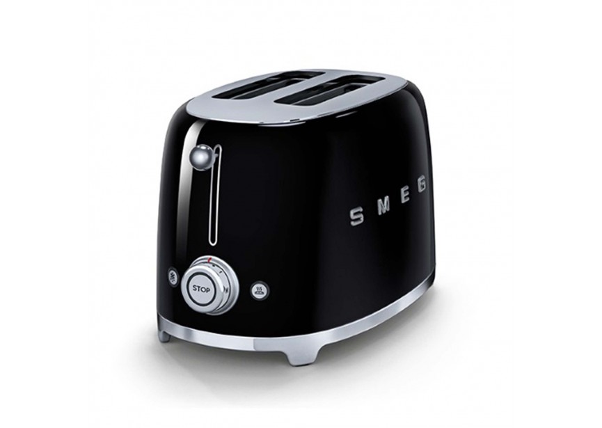 Smeg TSF01BLUE zwart broodrooster