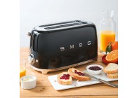 Smeg TSF01BLUE zwart broodrooster