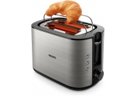 Philips inox rvs look compacte broodrooster