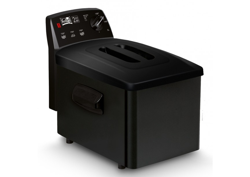 Fritel Turbo SF4151 3 liter 1,2kg friteuse 2400W zwart