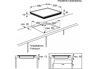 AEG HK634030FB 4 zones 2 flex 59cm vitrokeramische kookplaat