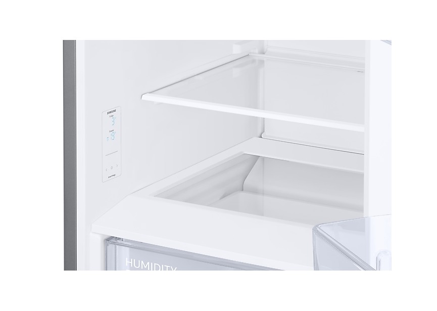 Samsung RB34C601DSA/EF 185 cm Zilver Zuinige koel-vries kast