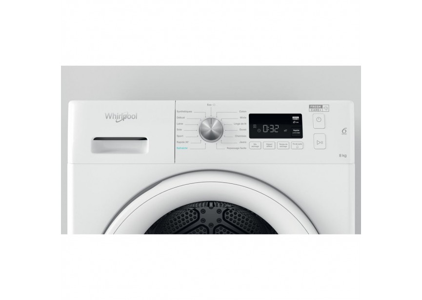 Whirlpool FFTCM118XBFR 8 kg B klasse condensatie droogkast