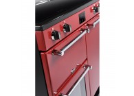 Belling Kensington 90 Ei Rood fornuis 5 inductiezone 3 oven