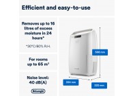 Delonghi DEXD214RF Luchtontvochtiger 14 L/dag