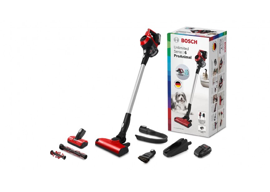 Bosch BCS61PET PRO ANIMAL krachtige oplaadbare stofzuiger rd