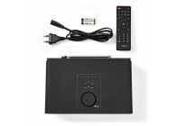 Nedis RDIN4000BK Internet Radio FM Bluetooth