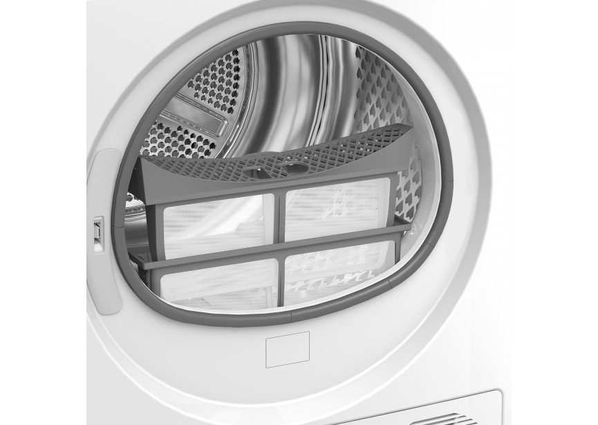 Grundig GT5P6823W0 A++ 8 kg warmtepomp droogkast