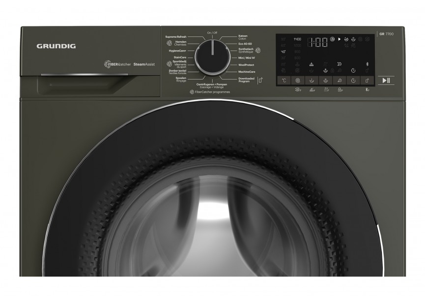 Grundig GW7P5941089M 9 kg A klasse wasautomaat promotie