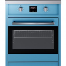 Wiggo WIO-E621A(AX) 60 cm Blauw RVS Luxe Inductiefornuis