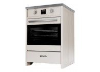 Wiggo WIO-E621A(CX) 60 cm Creme RVS Luxe Inductiefornuis