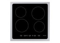 Wiggo WIO-E621A(XX) 60 cm Inox RVS Luxe Inductiefornuis