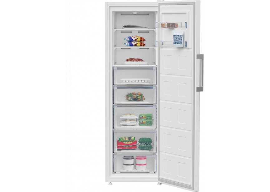 Beko B1RFNE314W 187 cm 286 L NoFrost diepvriezer Wit