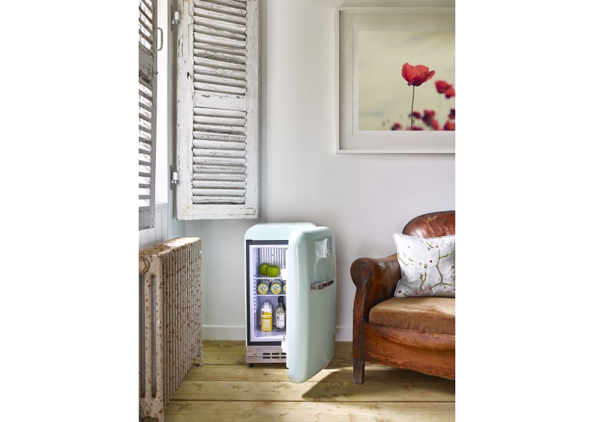 Smeg FAB5RPG5 72,5 cm 34 L Retro Pastelgroene Koelkast