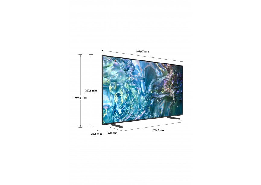 Samsung TQ75Q64DAU 75 190cm QLED 100Hz 4K UHD TV 2024