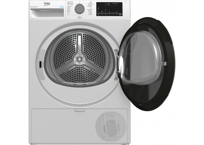 Beko B3T6823WS 8 kg A++ klasse warmtepomp droogkast