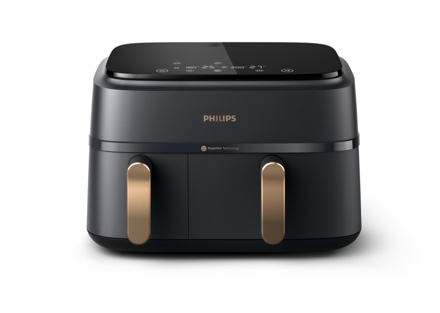 Philips NA352/04 Duo Rapid Airfryer Kleine/Grote lade Rekje