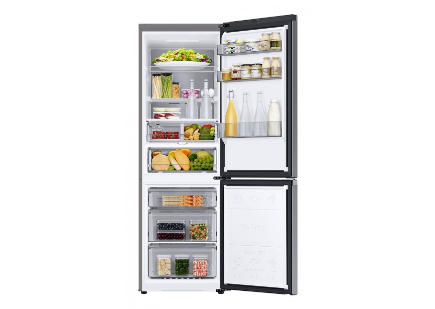 Samsung RB34C704DB1 185cm 344L No Frost koel-vrieskast zwart