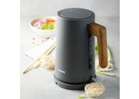 Domo DO9268WK 1,7 Liter Waterkoker Grijs Houten Handvat