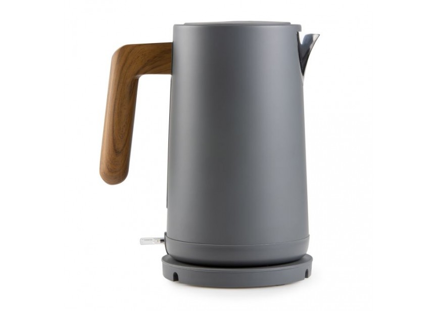 Domo DO9268WK 1,7 Liter Waterkoker Grijs Houten Handvat