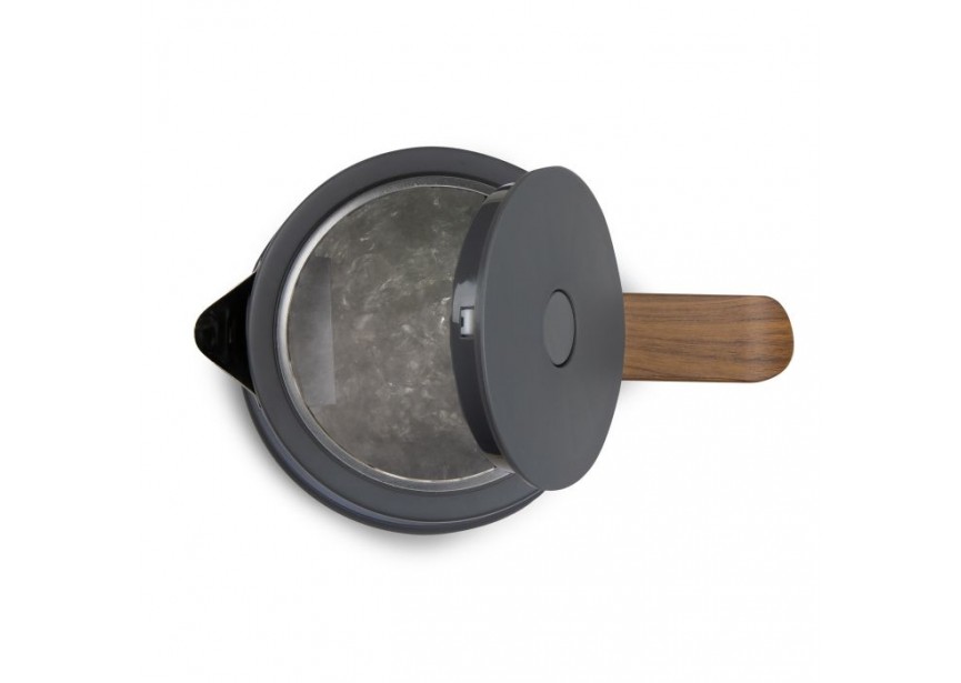 Domo DO9268WK 1,7 Liter Waterkoker Grijs Houten Handvat