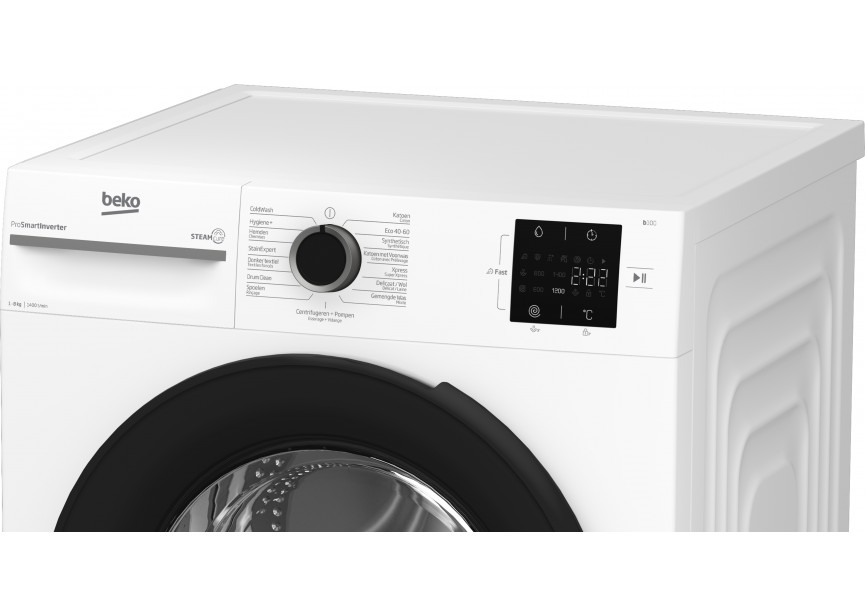 Beko BM1WFU3842W 8 KG 1400 Toeren Wasautomaat