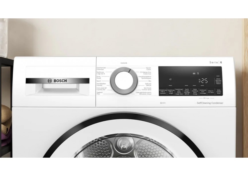 Bosch WQG235DEFG A+++ 8 kg SelfCleaning Warmtepomp Droogkast