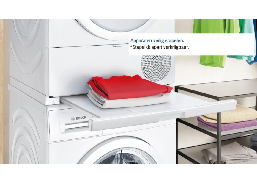 Bosch WQG235DEFG A+++ 8 kg SelfCleaning Warmtepomp Droogkast