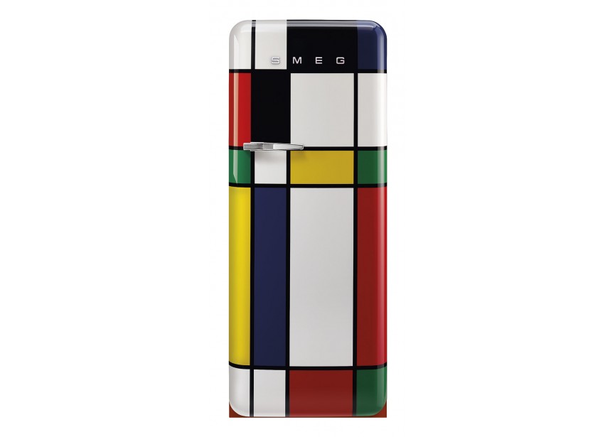 Smeg FAB28RDMC5 153cm 270L Multicolor Retrokoelkast vriesvak