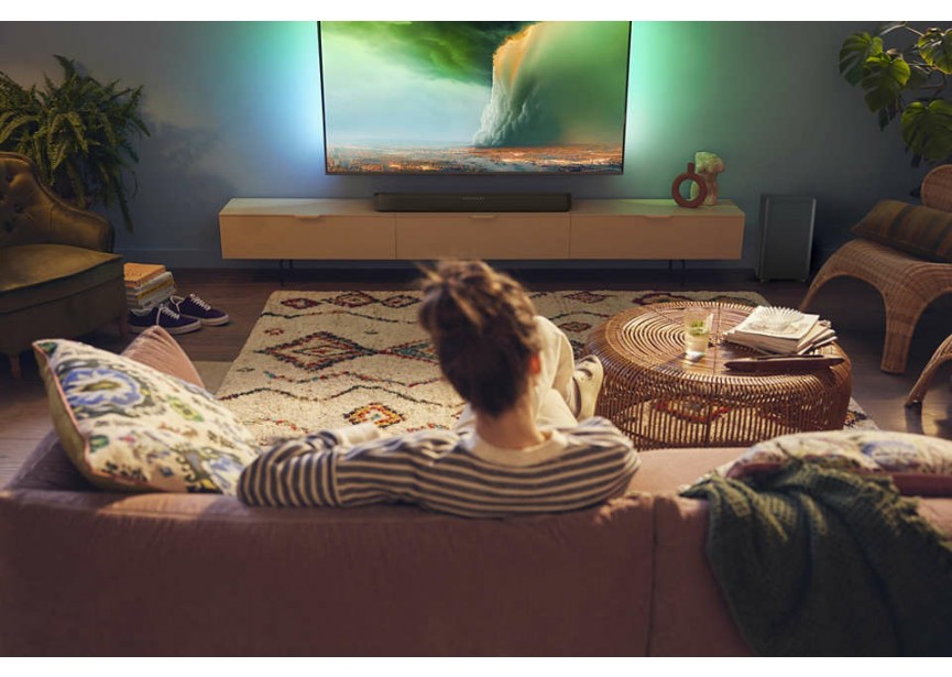 Philips 2.1 soundbar - bluetooth - draadloze subwoofer