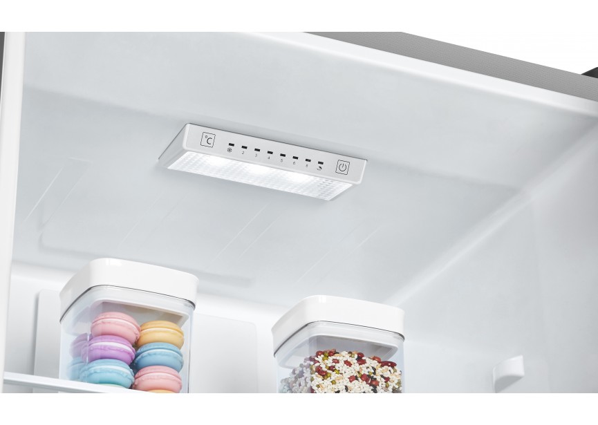 Hisense RB440N4ACA 202cm 336L A-klasse koel-vrieskast Inox