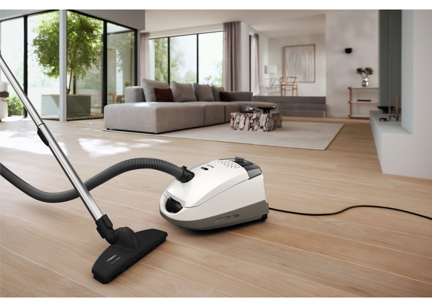 Miele GUARD S1 Parquet Flex Stofzuiger met zak Wit