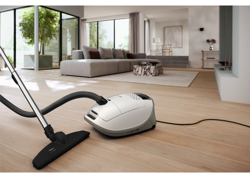 Miele GUARD M1 Parquet XL Stofzuiger met zak Wit