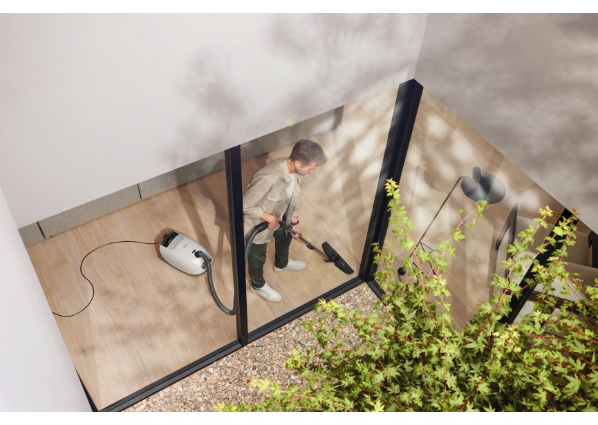 Miele GUARD M1 Parquet XL Stofzuiger met zak Wit