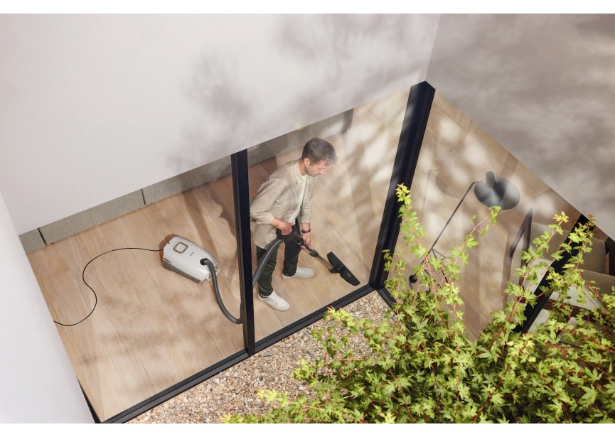 Miele GUARD L1 Parquet XL Stofzuiger met zak Wit