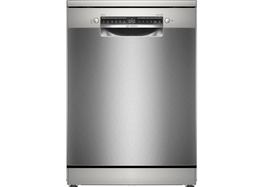 Bosch SMS4HKI07E Home Connect Inox kuip - Geborsteld staal