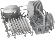 Bosch SMS4HKI07E Home Connect Inox kuip - Geborsteld staal