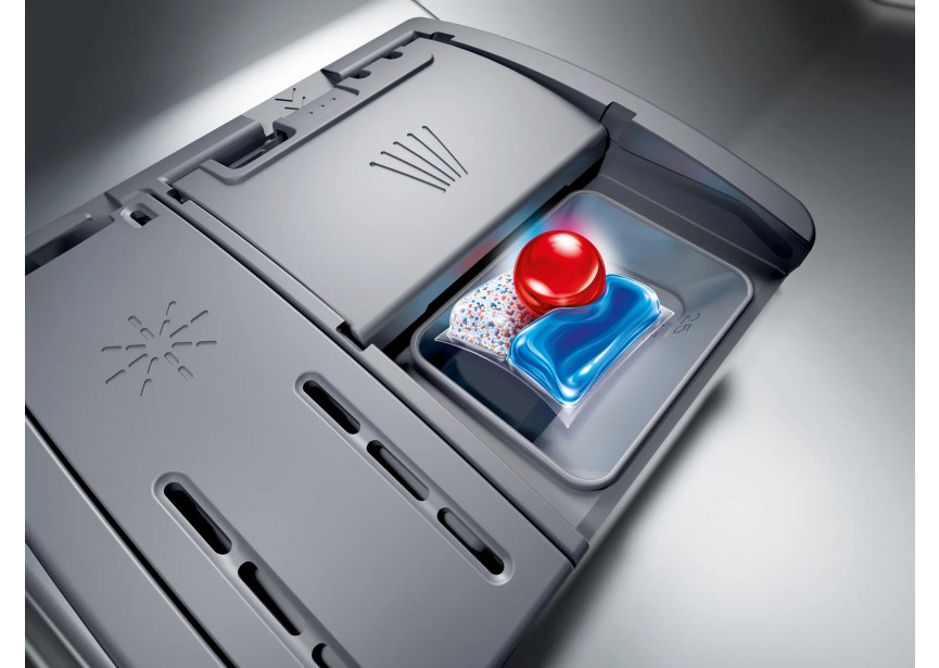 Bosch SMS4HKI07E Home Connect Inox kuip - Geborsteld staal