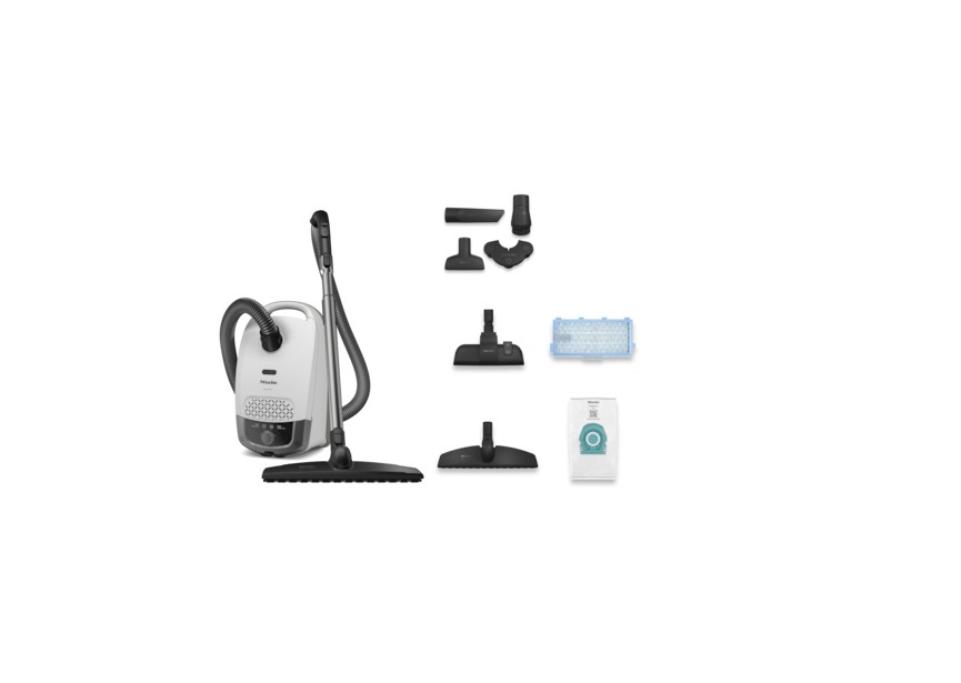 Miele GUARD S1 Parquet XL Stofzuiger met zak Wit