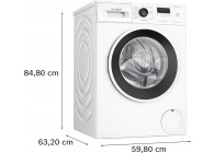 Bosch WGE02407FG 7 KG A-klasse 1400 Toeren wasautomaat