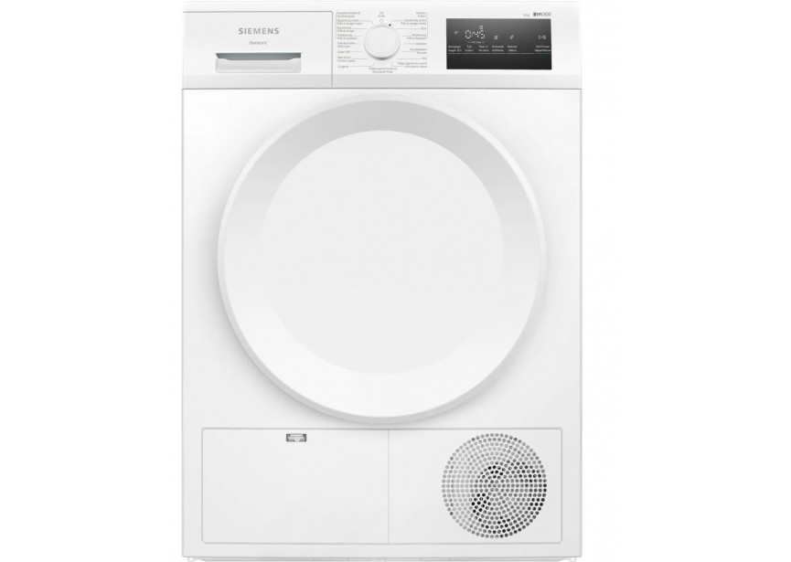 Siemens WT43H00WFG A++ 8 Kg iQ300 Warmtepomp Droogkast