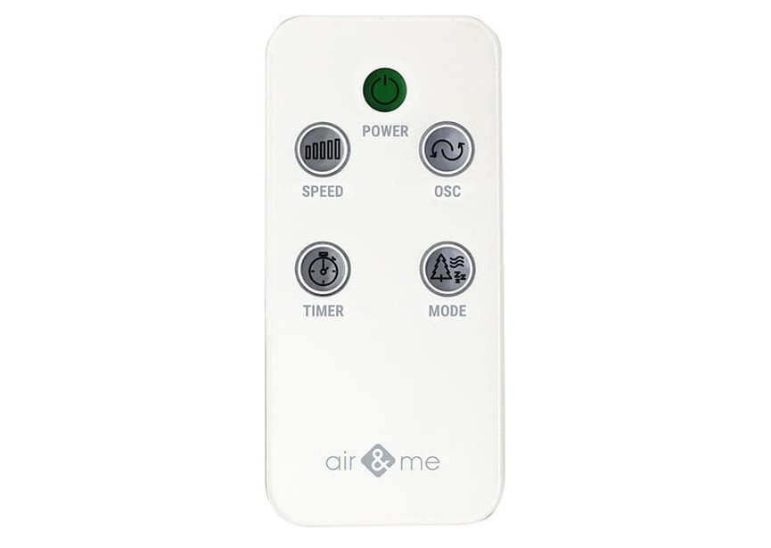 Ventilator 120 cm hoog met timer en afstandsbediening