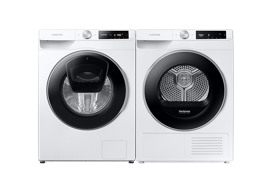 Samsung DV80T6220LES2 A+++ 8 kg AI Warmtepomp Droogkast