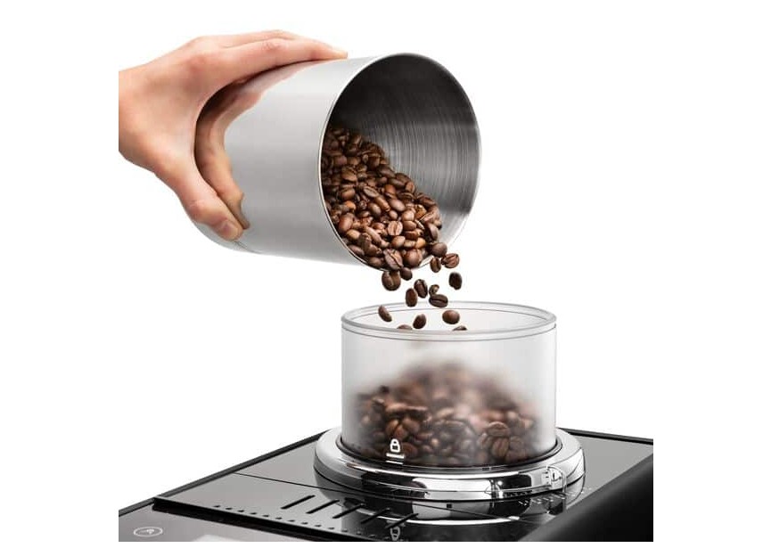 Delonghi EXAM440.55.B Rivelia Onyx Black melkschuimer