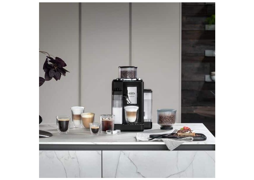 Delonghi EXAM440.55.B Rivelia Onyx Black melkschuimer