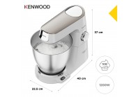 Kenwood KVL65.001WHTITA + GIFT 1200 Watt sterke keukenrobot