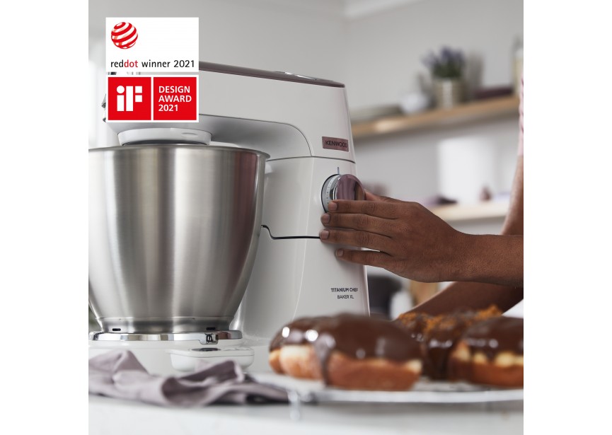 Kenwood KVL65.001WHTITA + GIFT 1200 Watt sterke keukenrobot