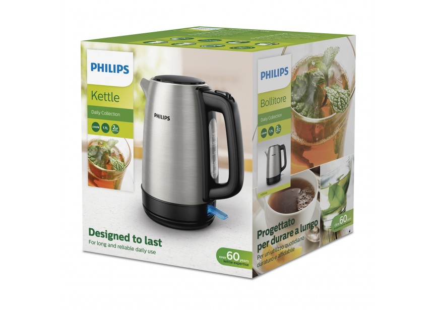 Philips HD9350/90 2200 W inox 1,7 L waterkoker
