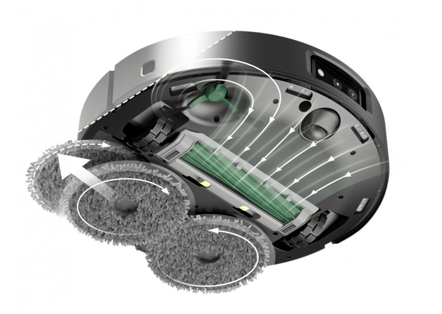 Irobot ROOMBA Plus 505 Combo stofzuigen dweilen Autowash Zw
