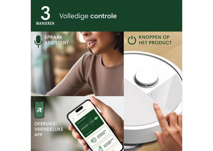 Irobot ROOMBA Plus 405 Combo stofzuigen dweilen Autowash Wit